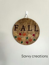 Handcrafted Fall Seasonal Wall Decor - $288.22 MXN