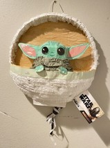 New Mandalorian Grogru &quot;The Child&quot; Pull String Pinata Baby Yoda Birthday... - £31.93 GBP