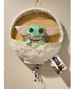 New Mandalorian Grogru &quot;The Child&quot; Pull String Pinata Baby Yoda Birthday... - £32.01 GBP
