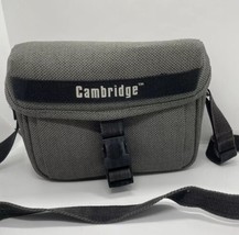 Cambridge Camera Bag Repositionable Padded Inserts Gray Tweed Durable St... - £15.67 GBP