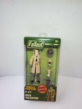 Brand New Fallout Nick Valentine 4” Action Figure #07 Mega Merge Series 2 - $19.99