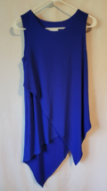 Joseph Ribkoff 4 S blue tunic top - $49.99