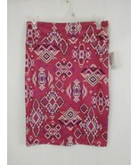 NWT LuLaRoe Cassie Pencil Skirt Red, Purple, &amp; Tan Aztec Design Size Large - $292.61 MXN