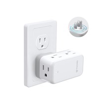 TROND Multi Plug Outlet Extender - Wall Outlet Splitter with 360 Rotatin... - $25.99