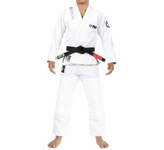 New Fuji Sports Sekai 2.0 &quot;World&quot; Mens Brazilian Jiu-Jitsu BJJ Gi - White - £126.38 GBP