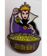 Disney Snow White’s Evil Queen JUST ONE BITE Poison Apple 3D Cauldron Pin - $20.15 CAD