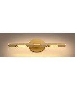 Waikmdv Modern Wall Sconce Light 19.7&quot; Gold Brass 360° Rotating Arm NEW ... - $132.77 CAD