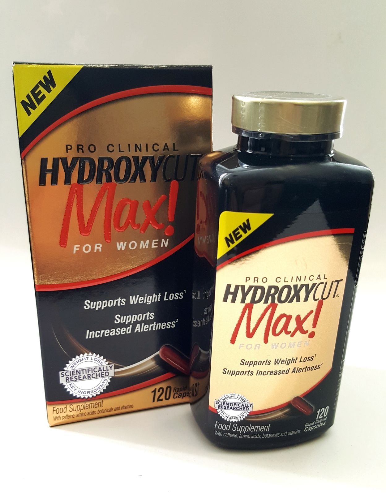HYDROXYCUT MAX For Women 120 Caps fat burner loss weight diet slimming - $28.57