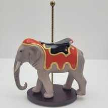 Vintage Franklin Mint Treasury of Carousel Art Elephant, Lucky Elephant, Xmas - £19.92 GBP