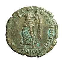 Roman Coin Valentinian I AE3 Follis Aquileia Mint Bust / Victory 04296 - £11.18 GBP