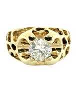 Men&#39;s Solitaire ring 14kt Yellow Gold 473780 - $20,154.16 MXN