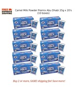 10x Abu Dhabi Camel Milk Powder 25g x 20&#39;s High Protein Calcium Easy to ... - $167.20
