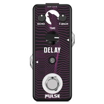 Pulse Technology Delay Analog Vintage Delay Guitar Effect Pedal True Bypass - £23.82 GBP