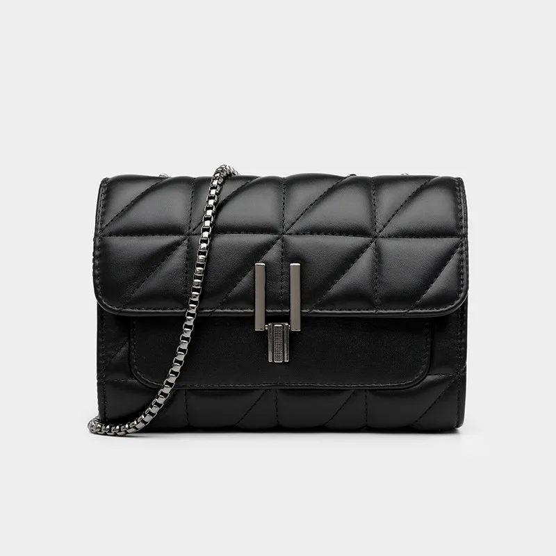 Luxury Designer Bags Women Leather Chain Crossbody Bags For Women Handba... - $33.41