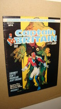 CAPTAIN BRITAIN 4 *NICE COPY* *UK EDITION* AMERICA ABSLOM DAAK DALEK KILLER - £4.58 GBP