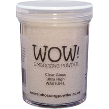 WOW! Embossing Powder 160ml-Clear Gloss Ultra High - £17.79 GBP