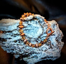 UBU Brand Bracelet genuine Swarovski Crystals and Copper - £45.21 GBP