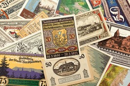 1920&#39;s Alemania Notgeld Dinero 25pc Ciudad Vistas - Kloster Zinna ,Nordh... - $1,969.64 MXN