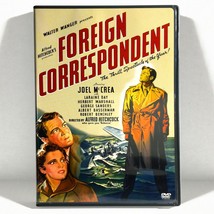 Foreign Correspondent (DVD, 1940, Full Screen) Like New !   Joel McCrea - $15.78