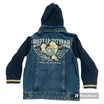 Disney Pixar Toy Story Boys Denim Jacket Buzz Lightyear Sz 6 - £20.66 GBP