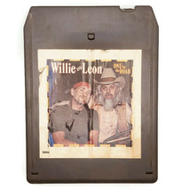 Willie Nelson &amp; Leon Russell One For the Road 8 Track Tape Cartridge 1979 - £9.78 GBP