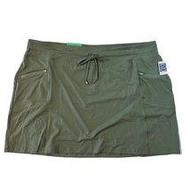 Reel Legends Womens Performance Outfitters Laurel Wreath Green Skort Size 2X NWT - £15.97 GBP
