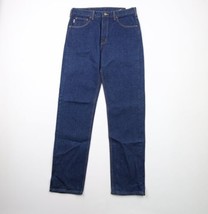 NOS Vintage Carhartt Mens 34x36 Spell Out Traditional Fit Tapered Leg Jeans USA - £62.46 GBP