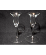 WATERFORD MARQUIS 6&quot; Single Light Crystal Candlesticks - NEAR MINT Pair ... - $38.24 CAD