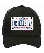 Tar Heels Fan Novelty Black Mesh License Plate Hat - £23.17 GBP