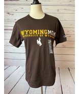 NWT University of Wyoming Mom Tee Shirt Small Champion Cowboys T-Shirt T... - €23,46 EUR