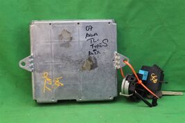 07 Acura TL Type-S AT ECU ECM Engine Computer Control Module & Key 37820-RDB-A53 image 2