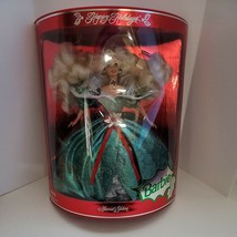 Vintage Mattel 1995 Barbie Happy Holidays Christmas Doll, Special Edition, NIB - £31.84 GBP
