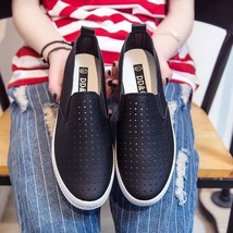 Woman Shoes New Fashion Women Shoes Casual Flats Solid Breathable Hole Simple Wo - £26.84 GBP