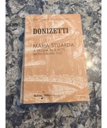 Kalmus Bellini Maria Stuarda Libretto SC - $11.88