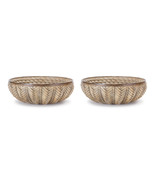 Decorative Wicker Design Bowl (Set of 2) - $1,731.06 MXN