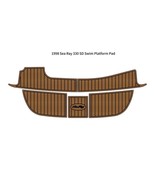 1998 Sea Ray 330 SD Swim Platform Pad-SelfAdhesive EVA Foam Faux Teak De... - $415.00