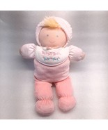 RARE Vintage Osh Kosh B&#39;Gosh Baby plush soft Doll pink girl blonde Kids ... - £77.08 GBP