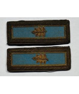 INDIAN WARS, PATTERN 1851, MAJOR, INFANTRY, SHOULDER STRAPS, MATCHED SET - $396.00