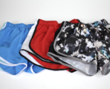 NIKE Dri Fit Running Lined Shorts Women&#39;s Black Red Blue Size XS Lot of 3 - £23.59 GBP