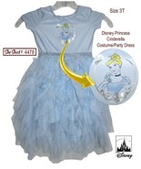 Halloween Costume Disney Princess Cinderella Party Dress - Size 3T - used - £9.68 GBP