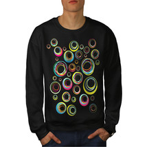 Wellcoda Circle Stylish Fashion Mens Sweatshirt, Ring Casual Pullover Jumper - £23.72 GBP+