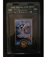 TORONTO Jays MLB Official Licensed Framed Art &amp; Bronze Coin NIP Highland... - $22.07 CAD