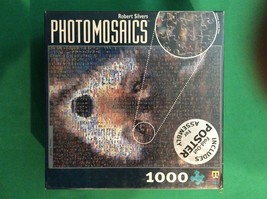 Photomosaics 1026 Piece Puzzle - Grey Wolf - New Original Sealed - Silvers - £39.92 GBP