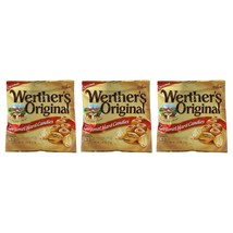 WERTHER&#39;S ORIGINAL Caramel Hard Candies, 3 Bag Pack 2.65 Ounce Fall Cand... - $166.87 MXN