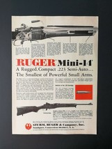 1977 Sturm, Ruger & Company Mini-14 Compact .223 Semi-Auto Rifle Full Page Ad - $6.64