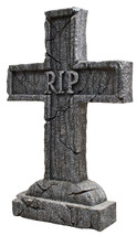 Morris Costumes - RIP Cross Tombstone - Standard - £134.93 GBP