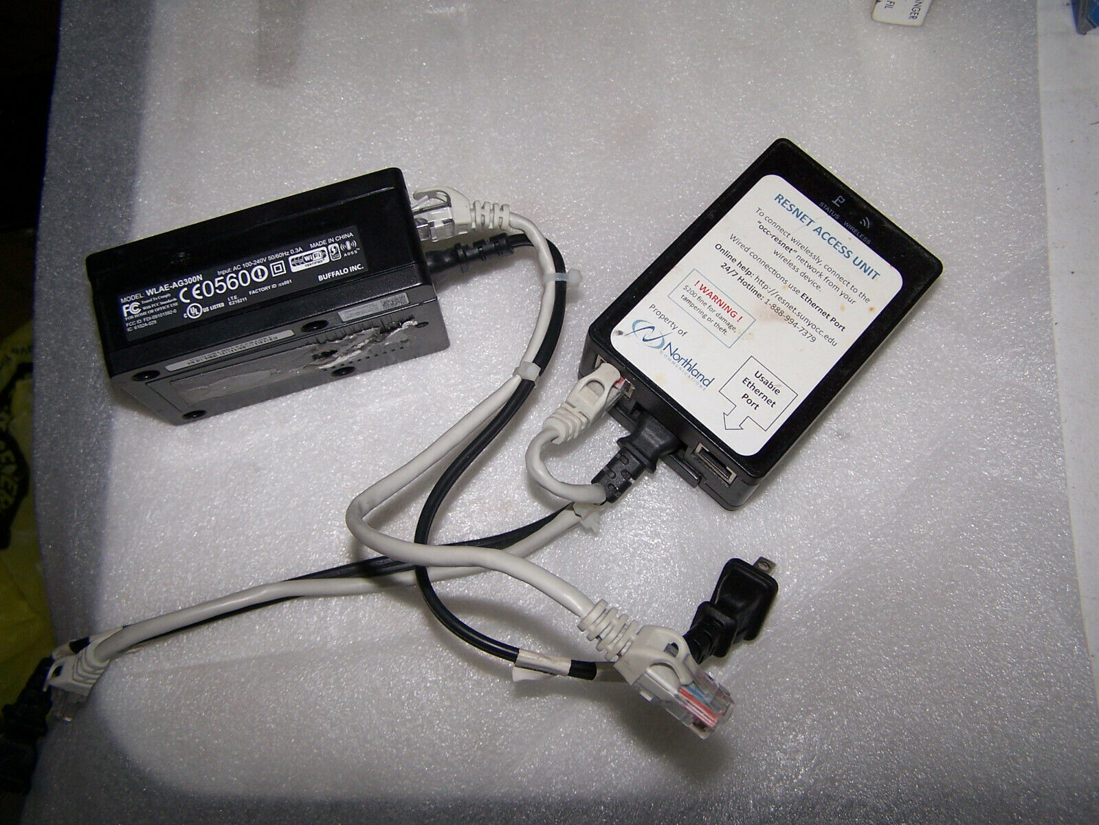 Buffalo AirStation Nfiniti WLAE-AG300N Wireless N Ethernet Converter Poi... - $15.83