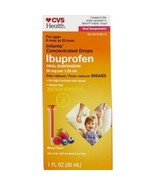 CVS Health Infants&#39; Ibuprofen Oral Suspension Concentrated Drops, Berry,... - $10.88