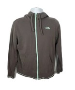 The North Face Full Zip Up Women&#39;s Hoodie Size L Gray - £24.97 GBP