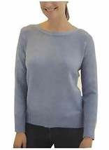Ellen Tracy Women&#39;s Long Sleeve Pullover- BLUEBELL- Small - $9.89